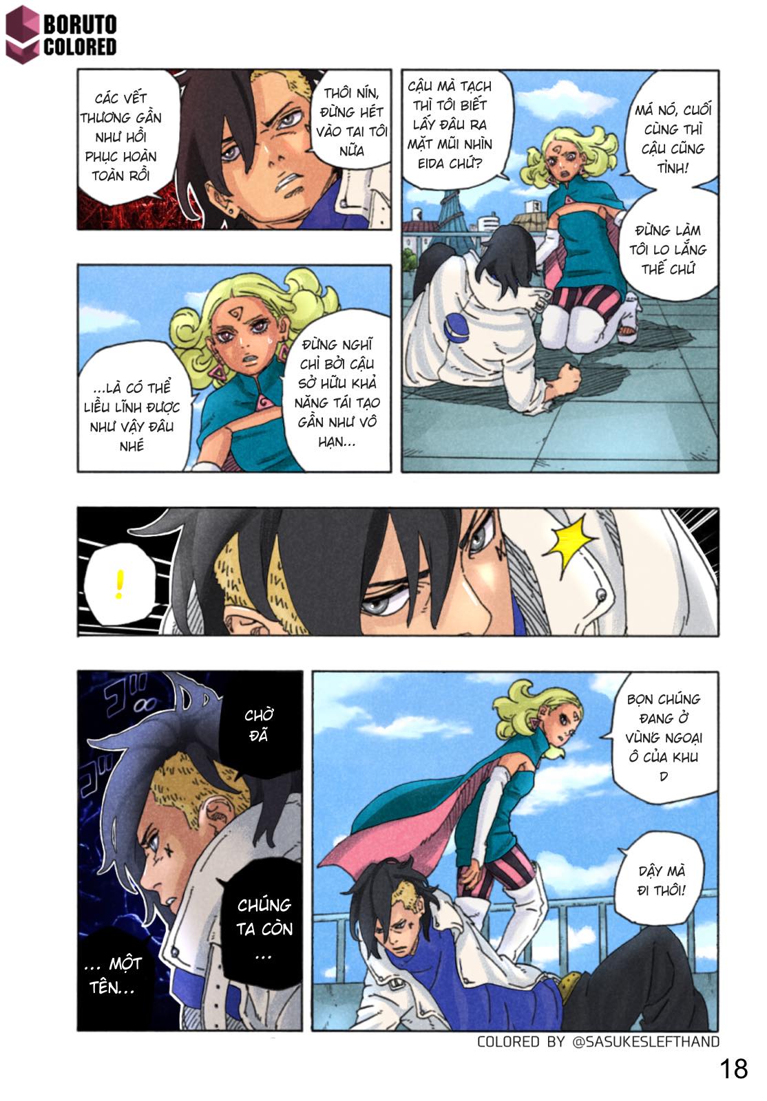 Boruto: Two Blue Vortex Chap 9 - Next Chap 10