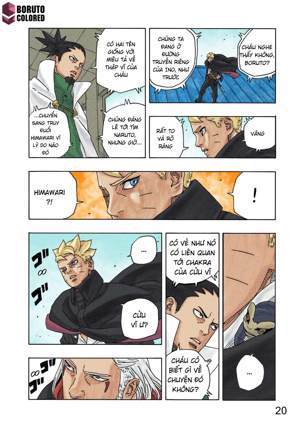 Boruto: Two Blue Vortex Chap 9 - Next Chap 10