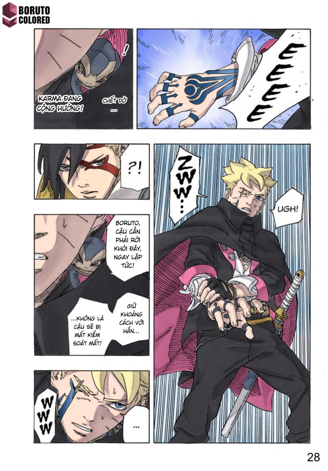 Boruto: Two Blue Vortex Chap 9 - Next Chap 10