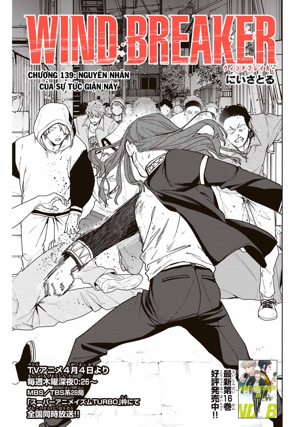 Wind Breaker (Nii Satoru) Chap 139 - Next Chap 140