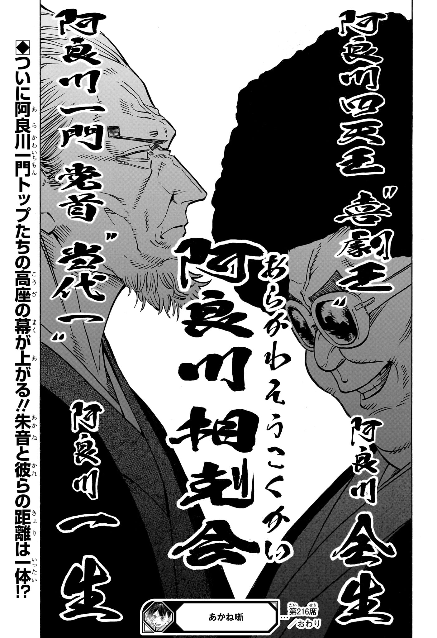 あかね噺 raw Chap 216 - Next Chap 217