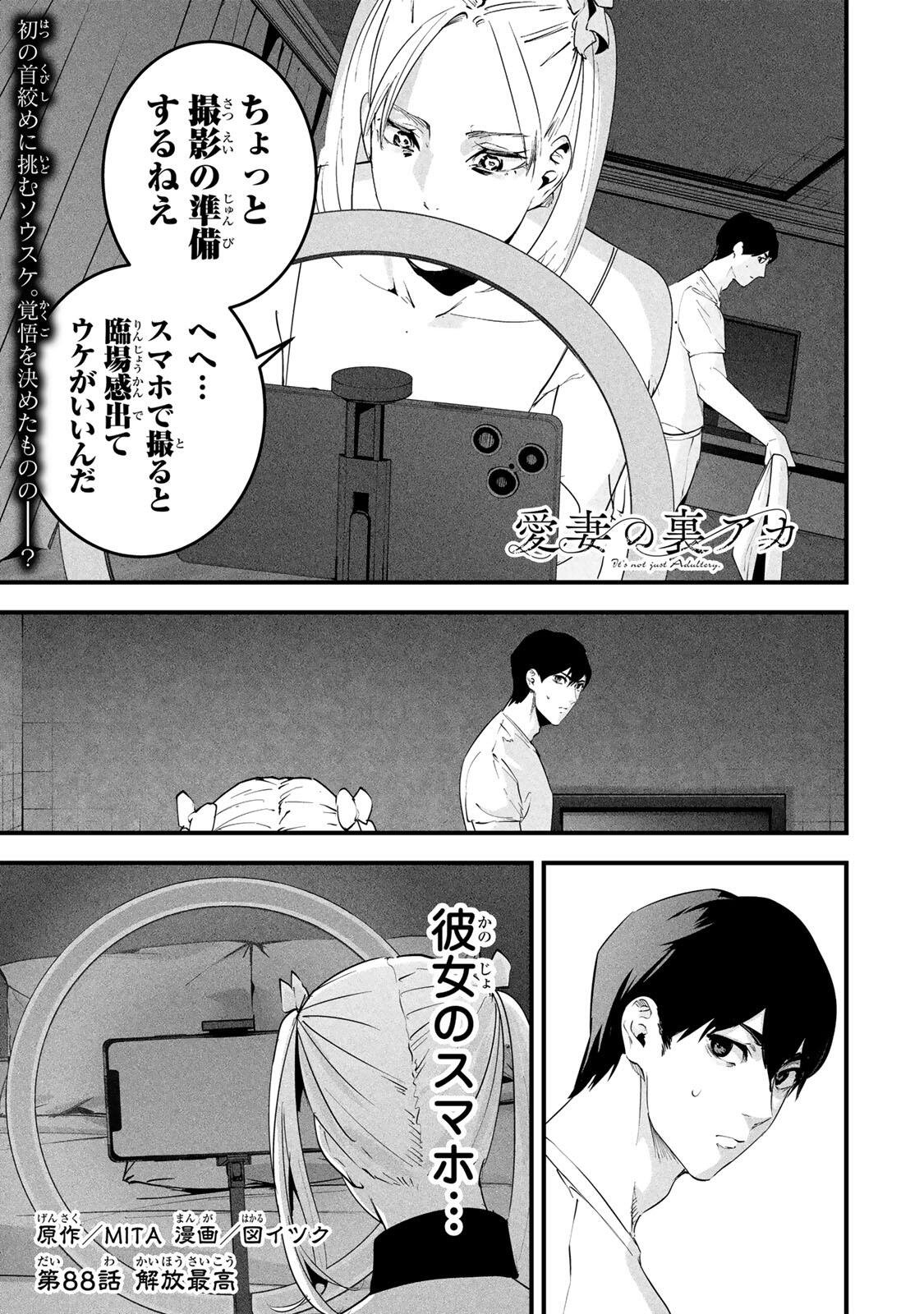 Aisai no Ura Aka Chap 88 - Next Chap 89