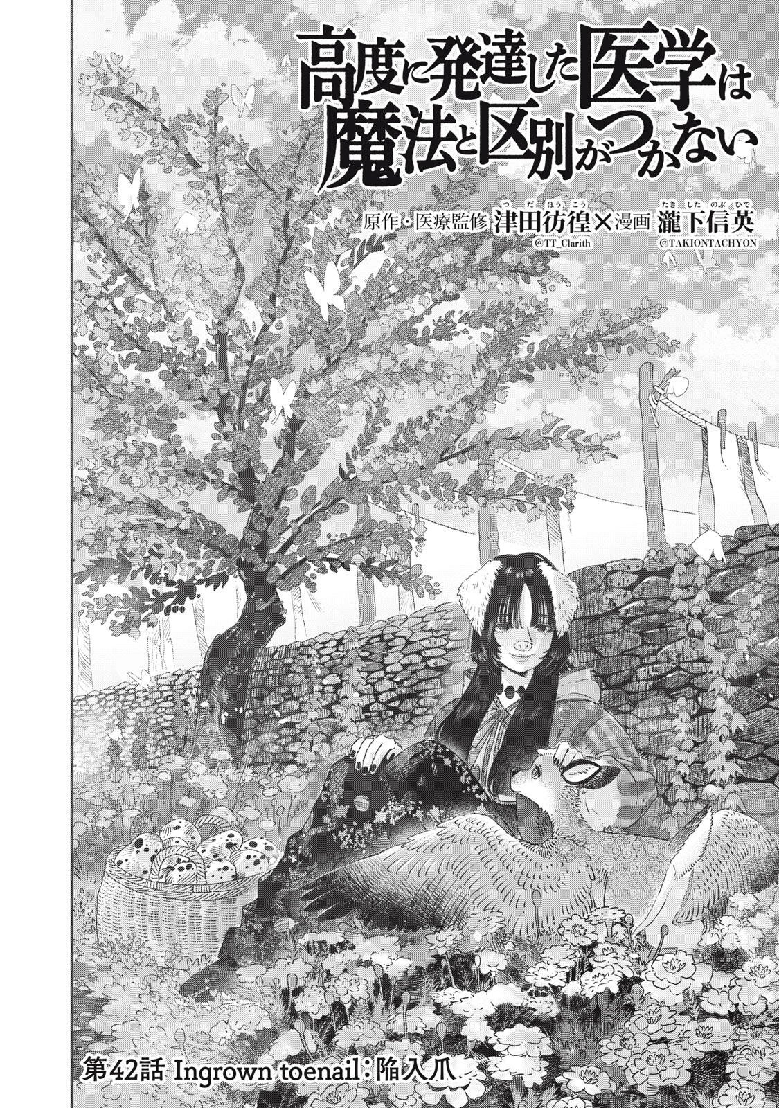 に発達した医学は魔法と区別がつかない Chap 42.1 - Next Chap 43.1