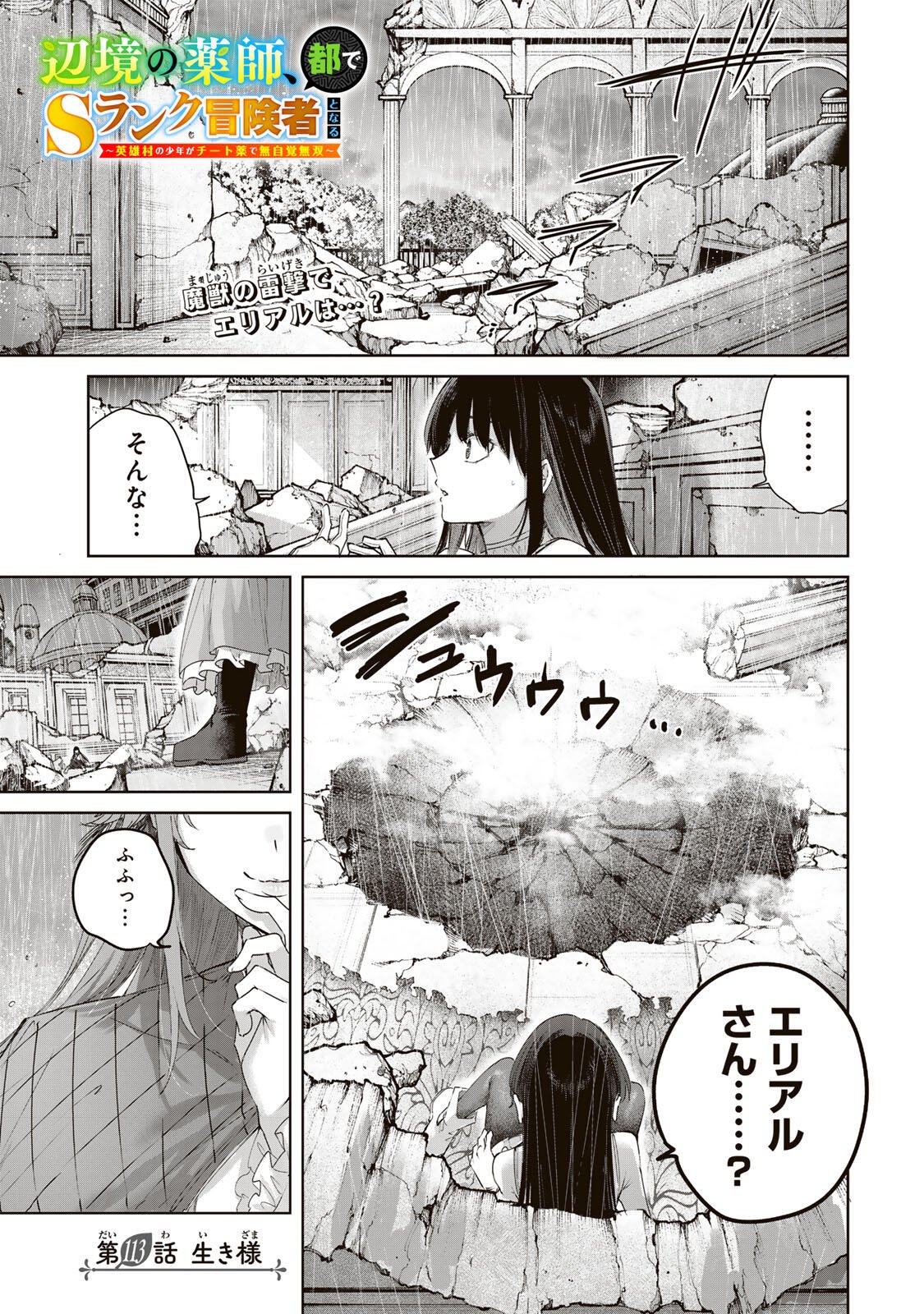 Henkyou no Yakushi, Miyako de S Rank Boukensha to naru Chap 113 - Next Chap 114