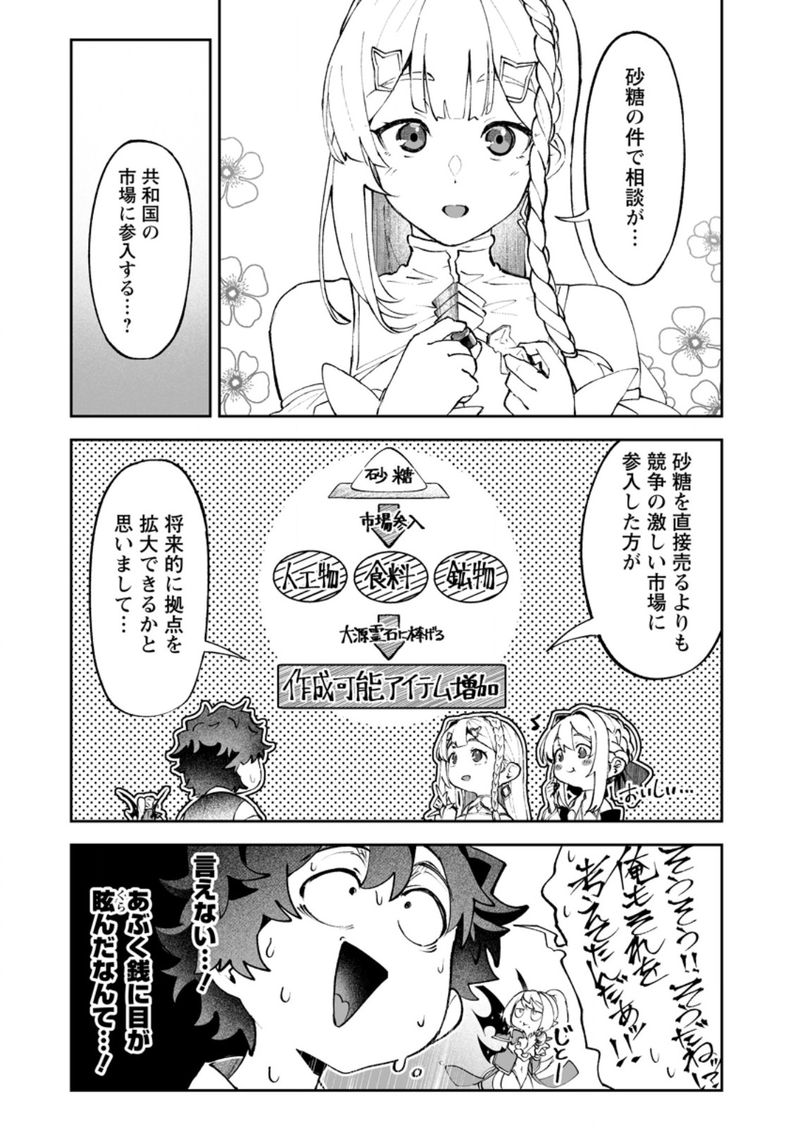 Makutsu no Ou ~Yomei Ikkagetsu no Doutei, Mahou Shoujo Harem o Kizuite Ou e Kunrinsu~ Chap 19.2 - Next Chap 20.2