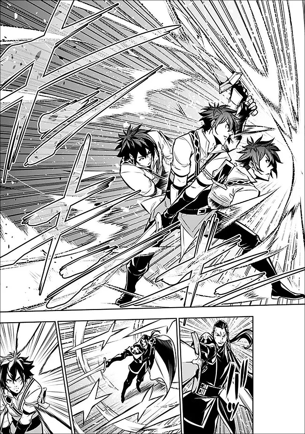 Shijou Saikyou no Mahou Kenshi, F Rank Boukensha ni Tensei Suru - Kensei to Matei, 2-tsu no Zense Omotta Otoko no Eiyuutan Chap 154 - Next Chap 155