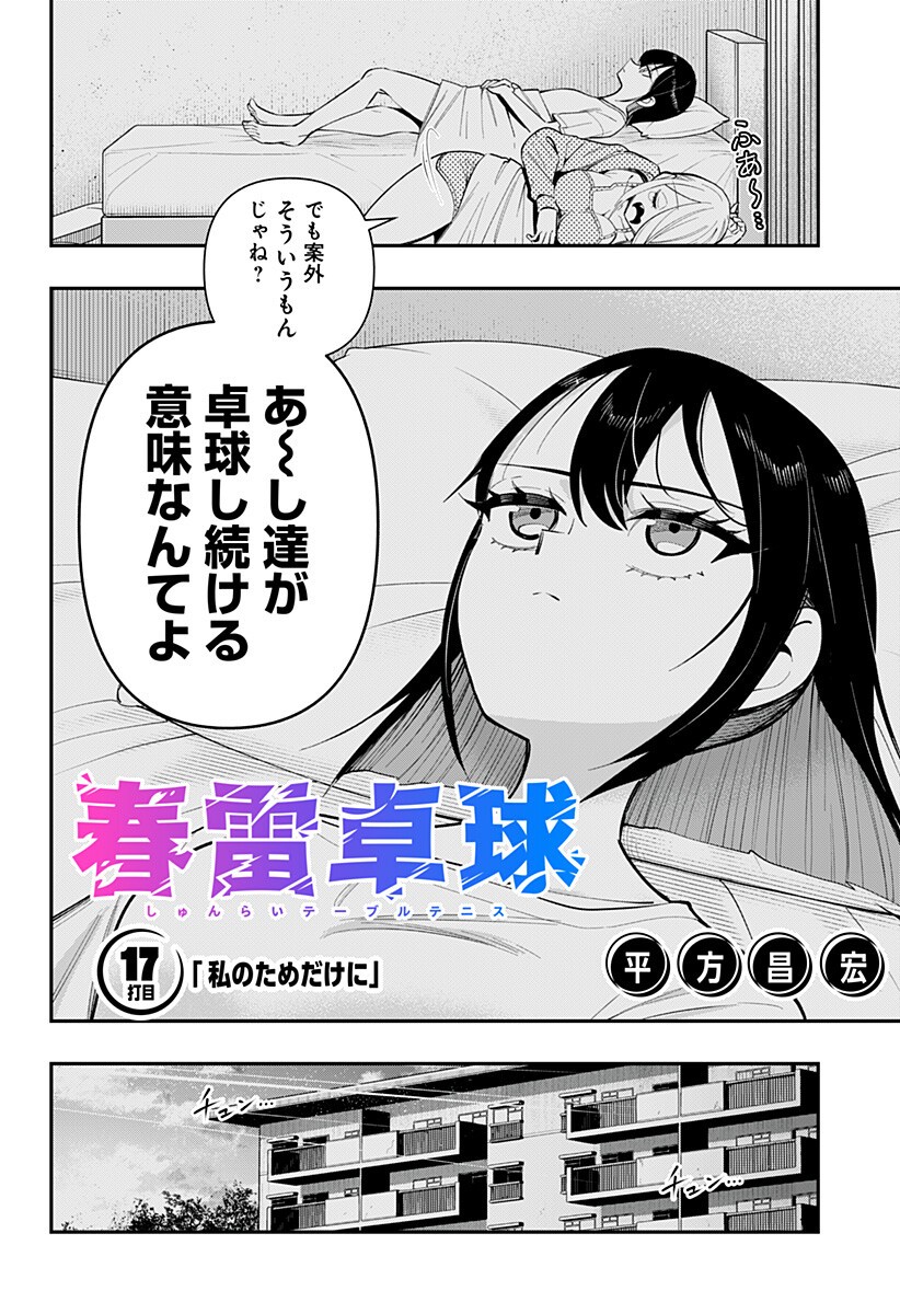 Shunrai Table Tennis Chap 17 - Next Chap 18