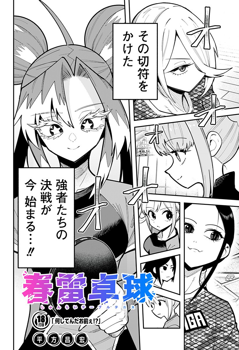 Shunrai Table Tennis Chap 18 - Next Chap 19