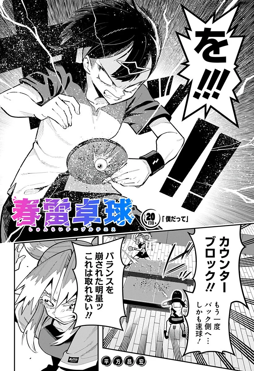 Shunrai Table Tennis Chap 20 - Next Chap 21
