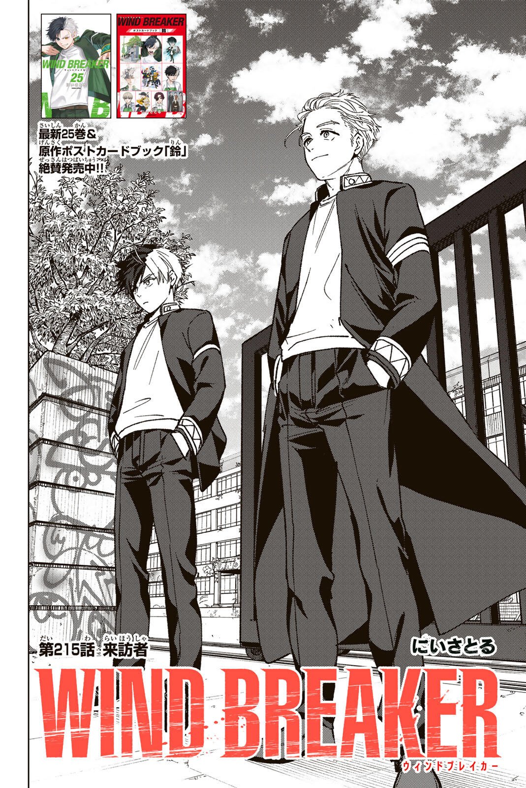 Windbreaker ウィンドブレイカー Wind Breaker (NII Satoru) Chap 215 - Next Chap 216