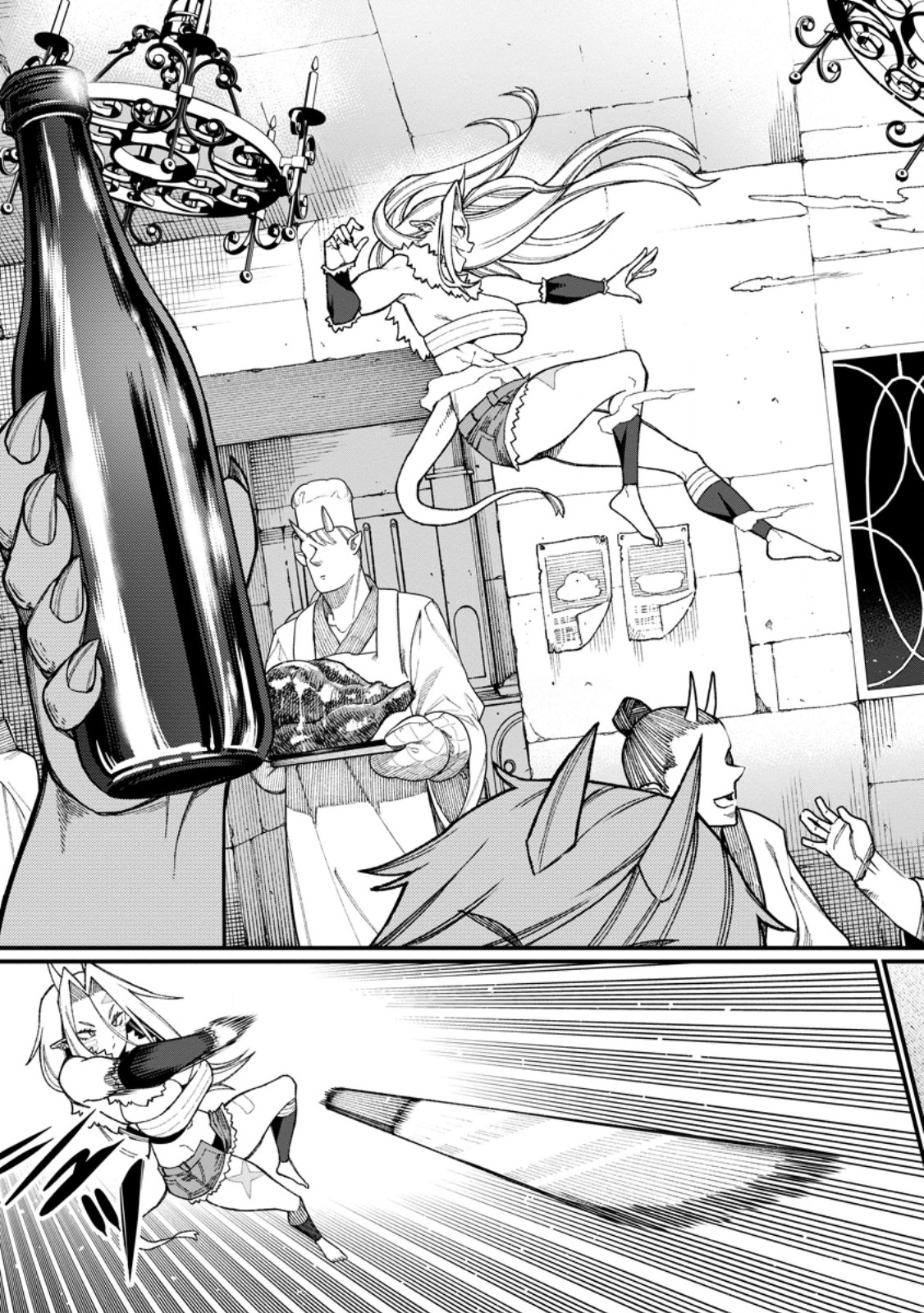 Harem Ou no Isekai Press Manyuuki - Saikyou Musou no Oji-san wa Arayuru Shuzoku wo Yome ni suru Chap 24.1 - Next Chap 25.1