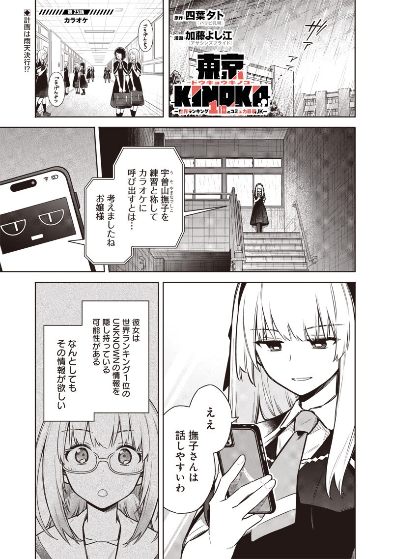 東京KINOKO~世界ランキング1位のコミュ力最弱JK~ Chap 25 - Next Chap 26