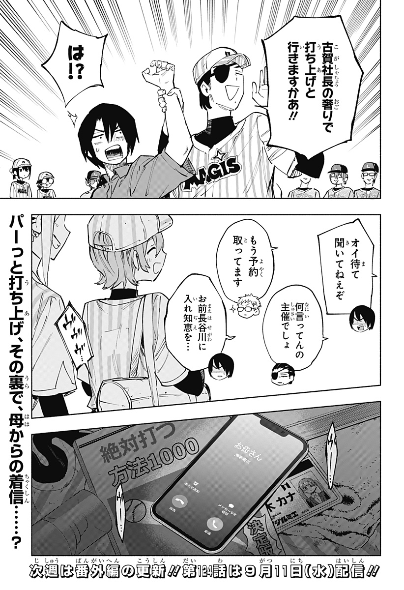株式会社マジルミエ Chap 123 - Next Chap 124