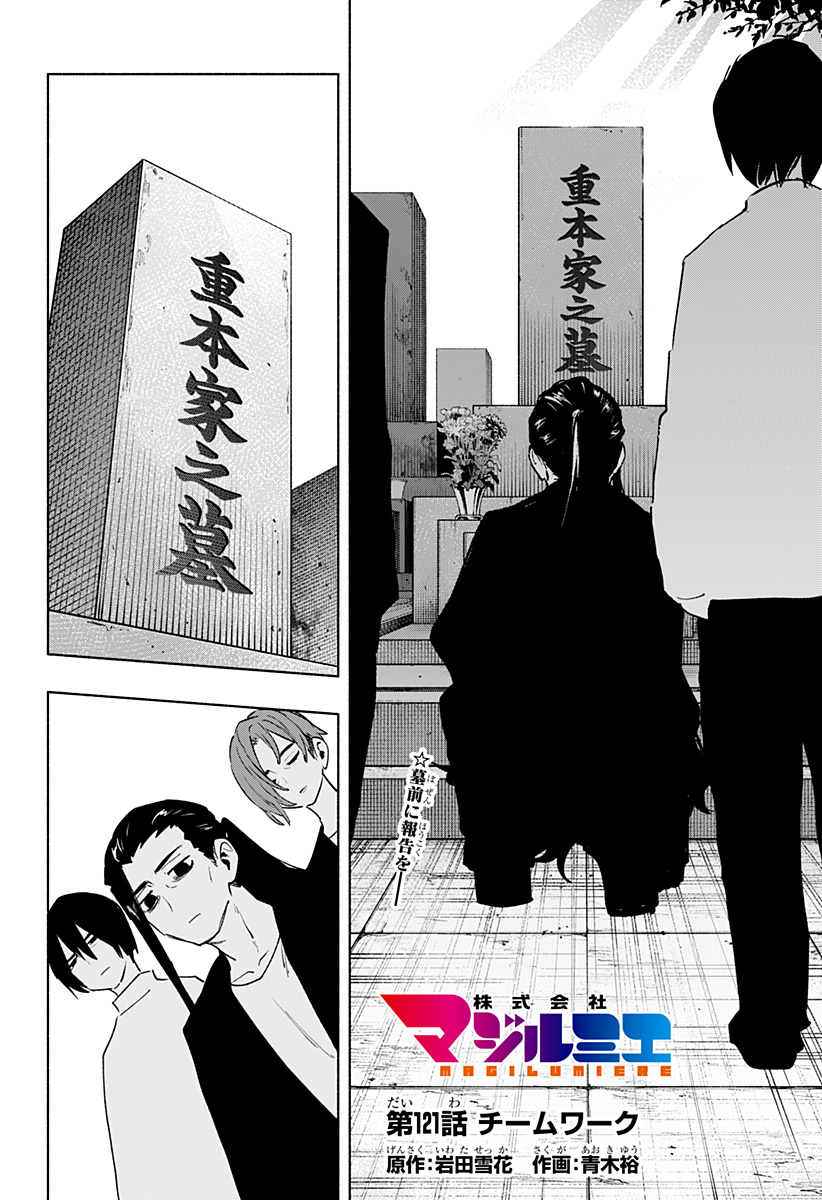 株式会社マジルミエ Chap 121 - Next Chap 122