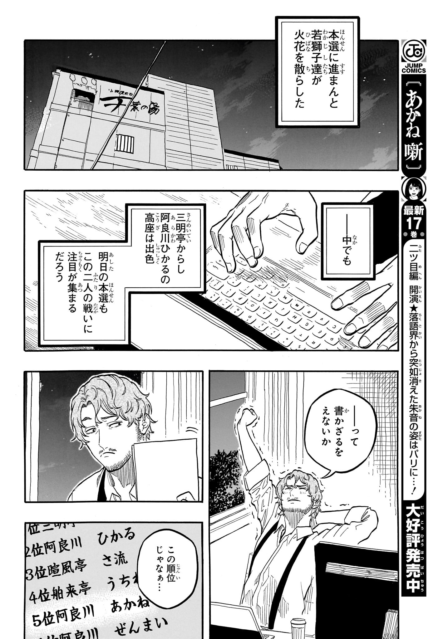 あかね噺 Chap 162 - Next Chap 163