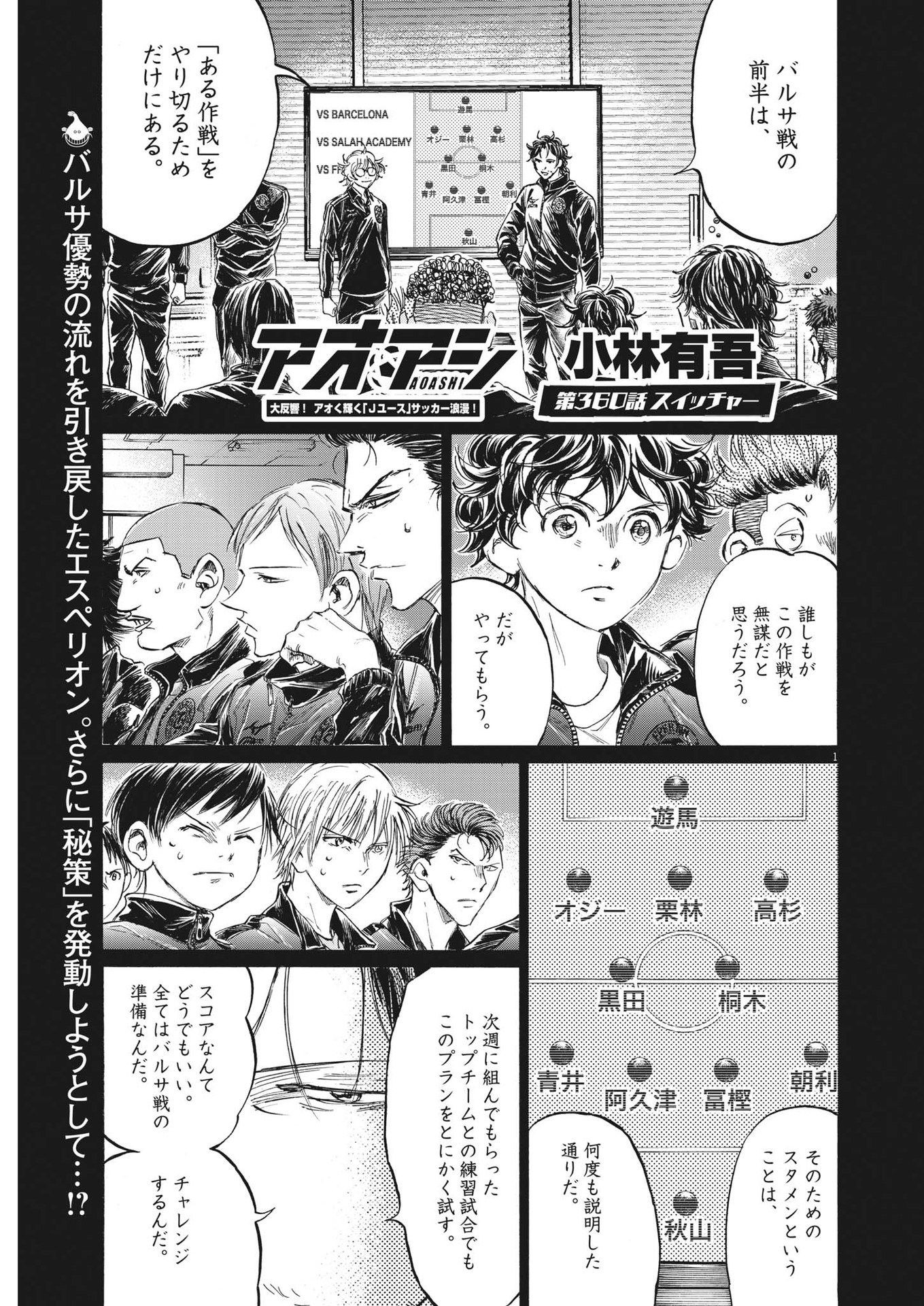 アオアシ Chap 360 - Next Chap 361