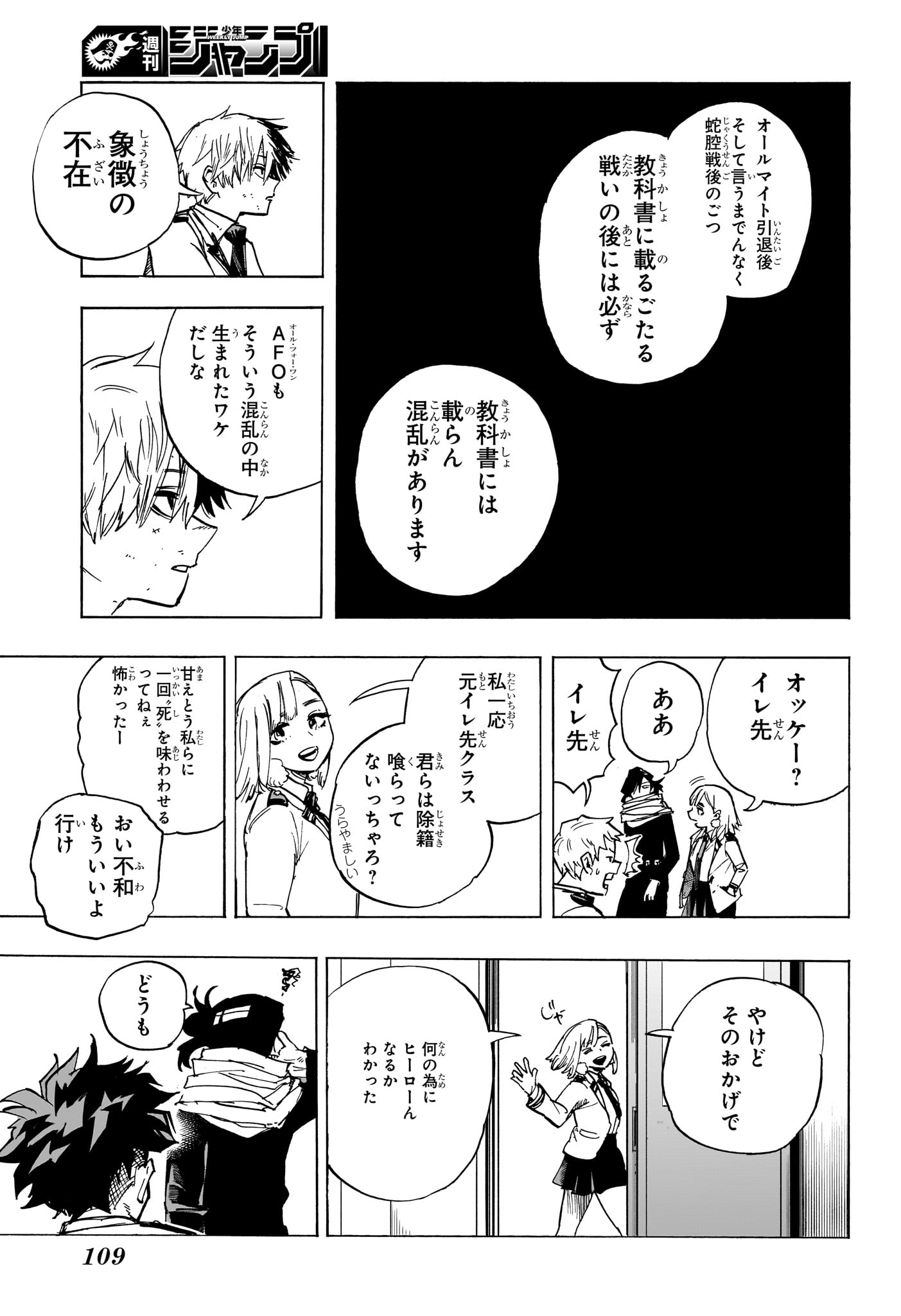 僕のヒーローアカデミア Chap 425 - Next Chap 426