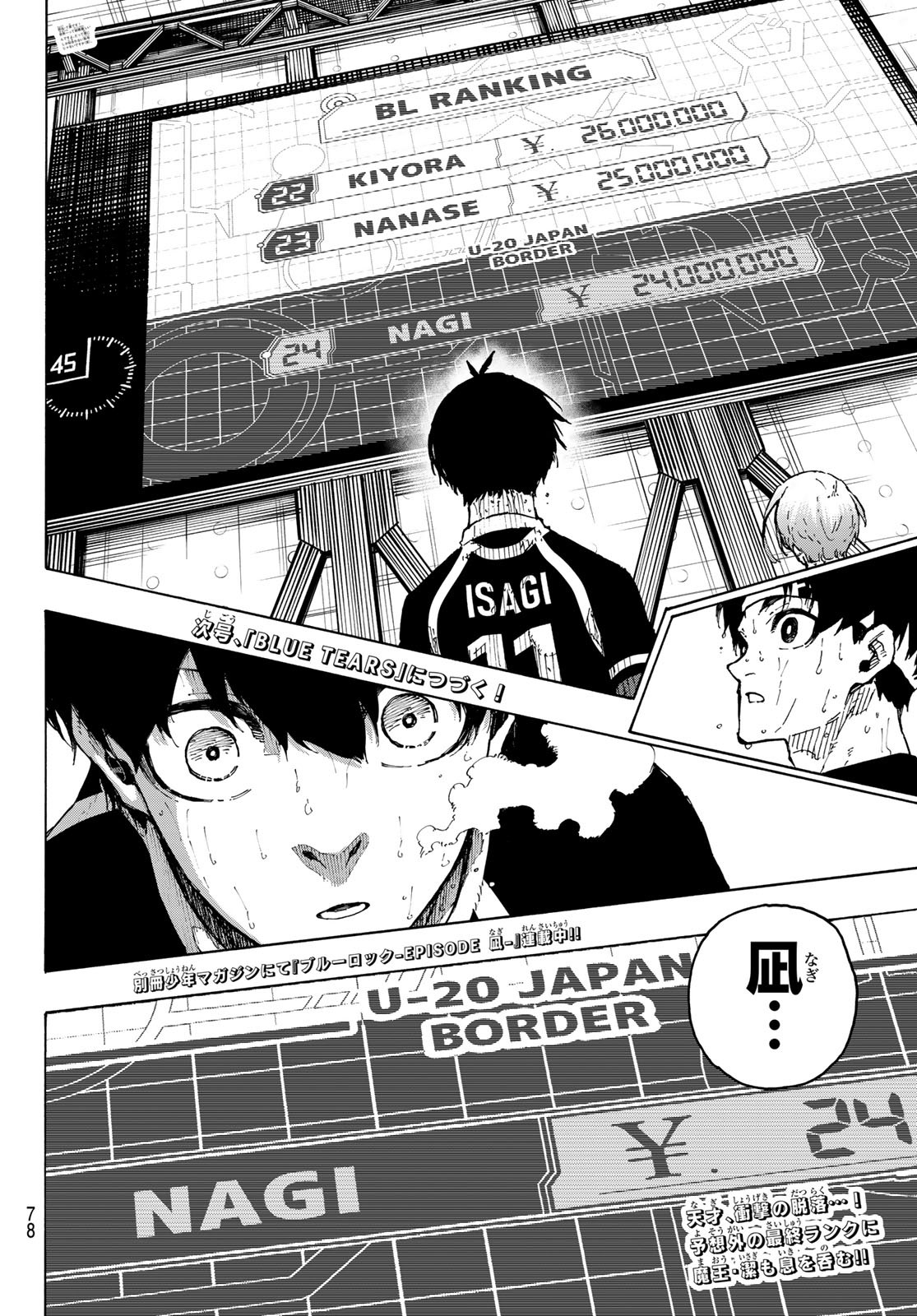 ブルーロック Chap 298 - Next Chap 299