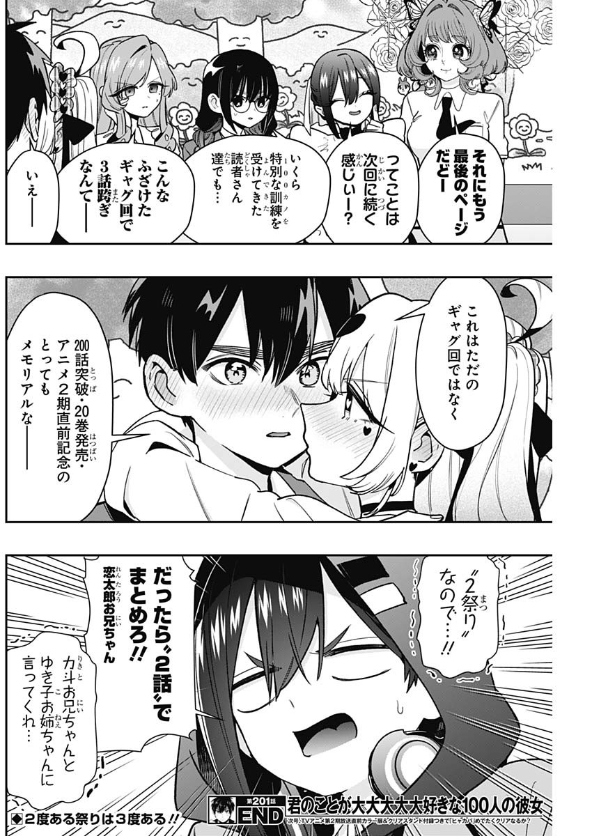 君のことが大大大大大好きな100人の彼女 Chap 201 - Next Chap 202