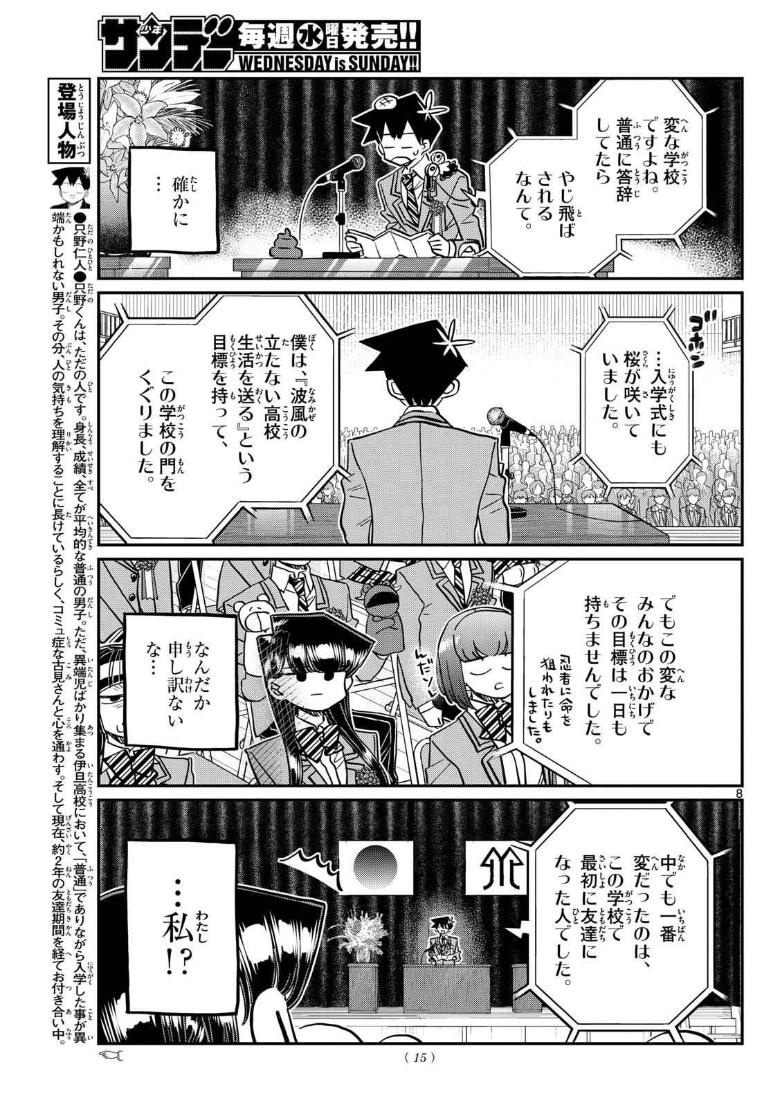 古見さんは、コミュ症です Chap 499 - Next Chap 500
