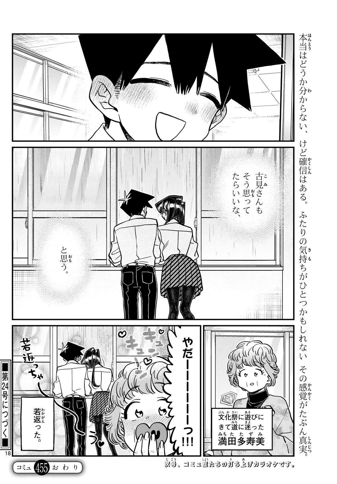 古見さんは、コミュ症です Chap 455 - Next Chap 456