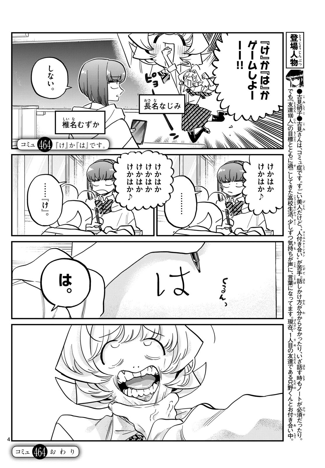 古見さんは、コミュ症です Chap 464 - Next Chap 465