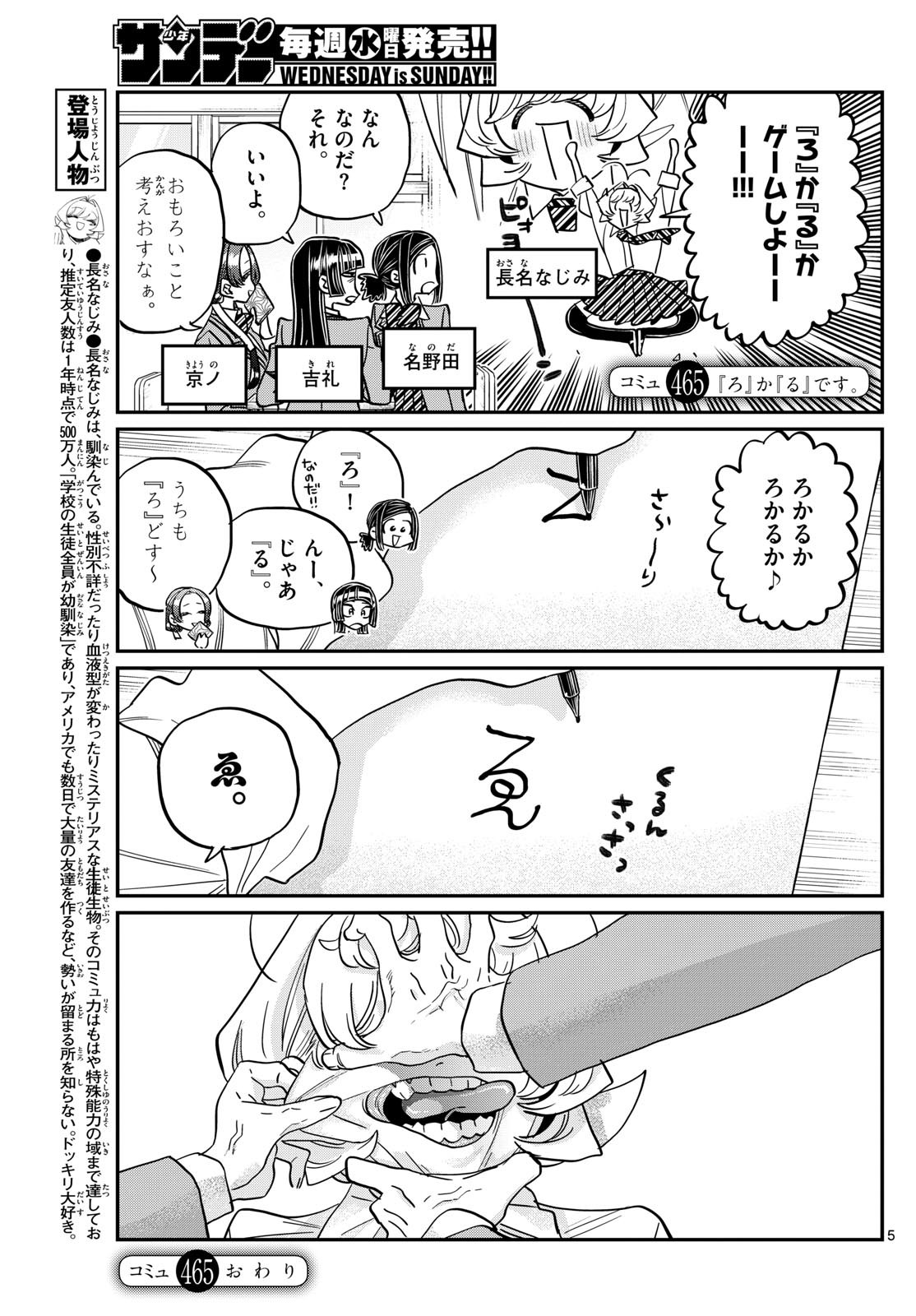 古見さんは、コミュ症です Chap 465 - Next Chap 466