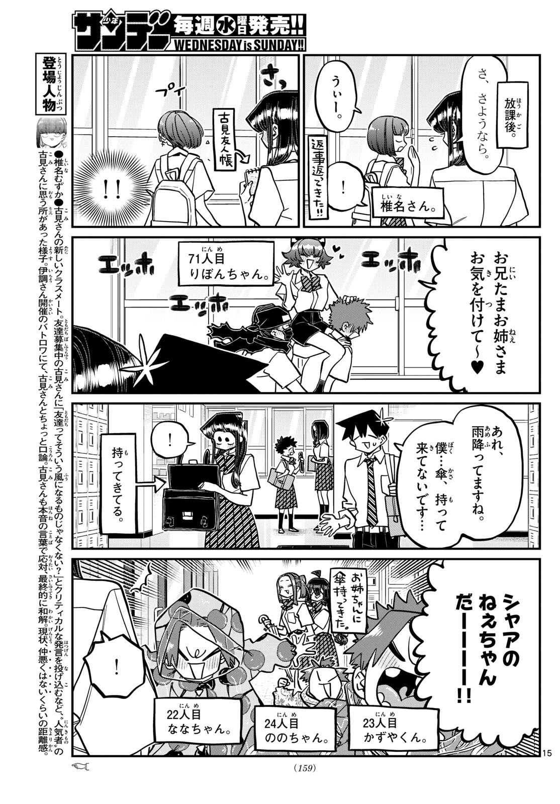 古見さんは、コミュ症です Chap 415 - Next Chap 416