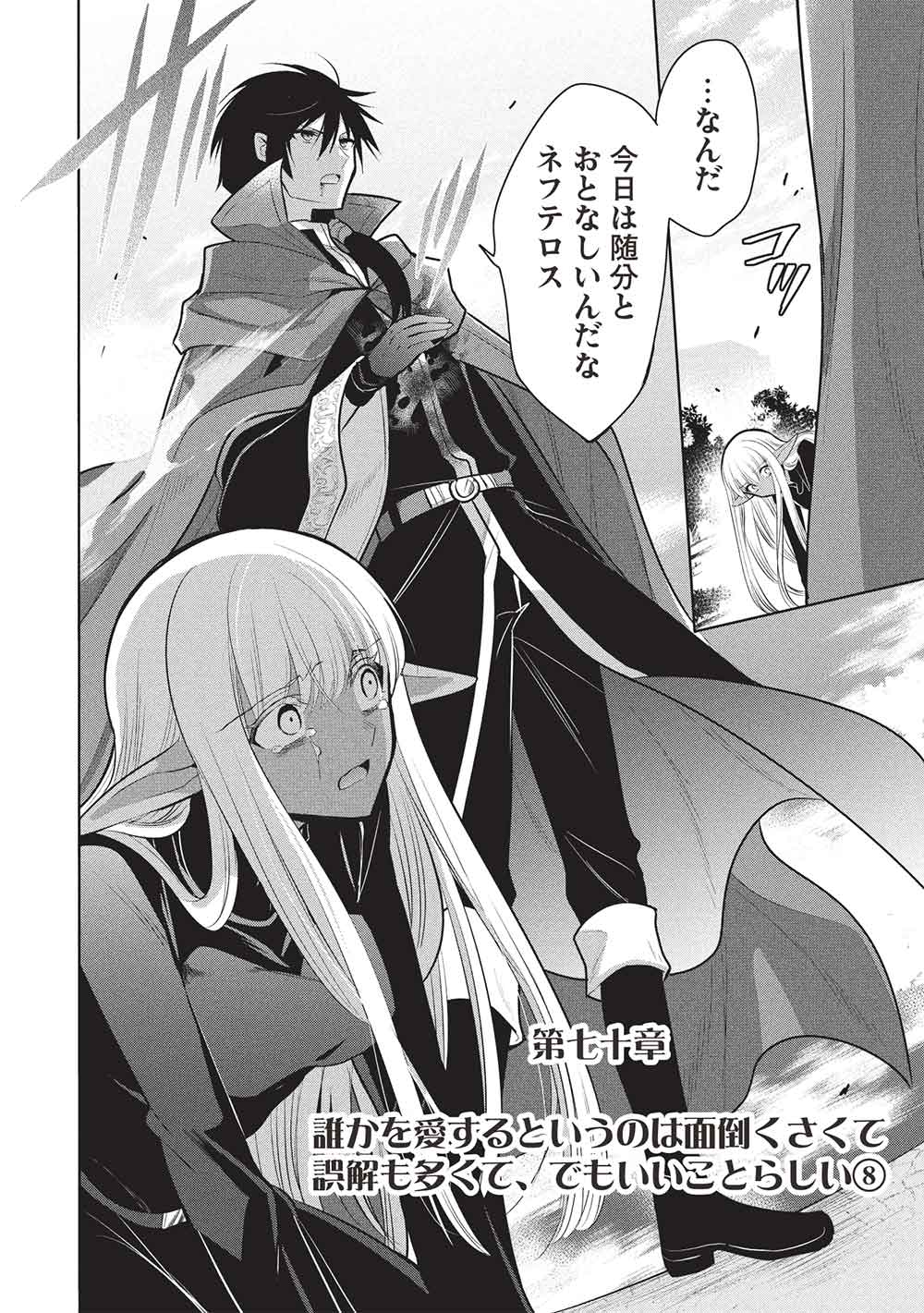 魔奴嫁, 魔王の俺が奴隷エルフを嫁にしたんだが、どう愛でればいい Chap 70 - Next Chap 71