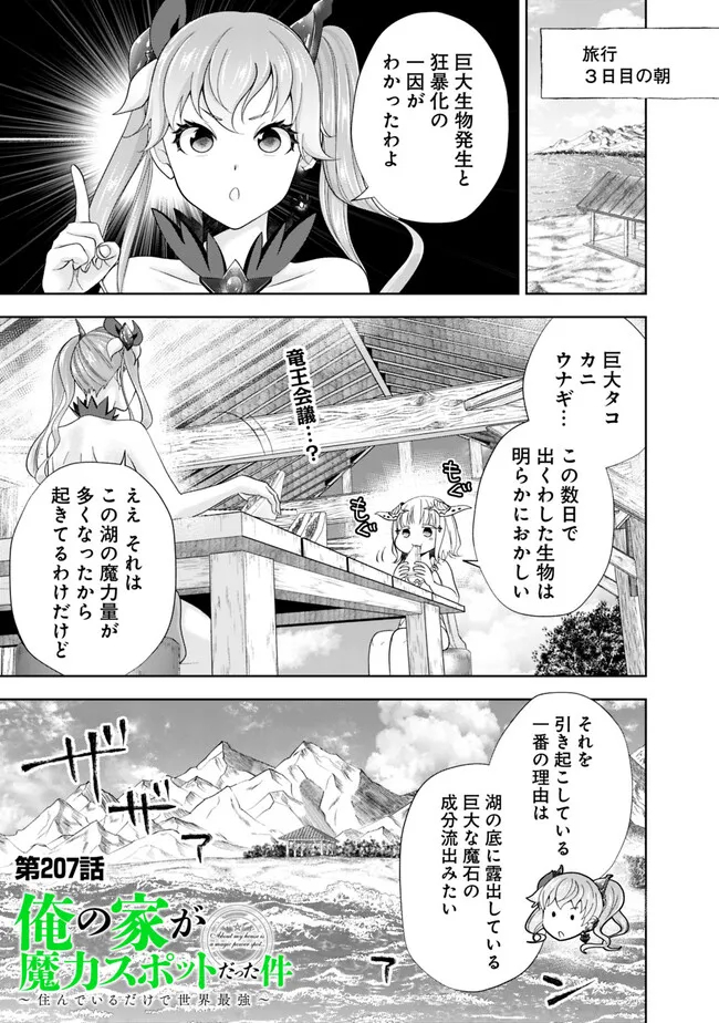 俺の家が魔力スポットだった件~住んでいるだけで世界最強~ Chap 207 - Next Chap 208