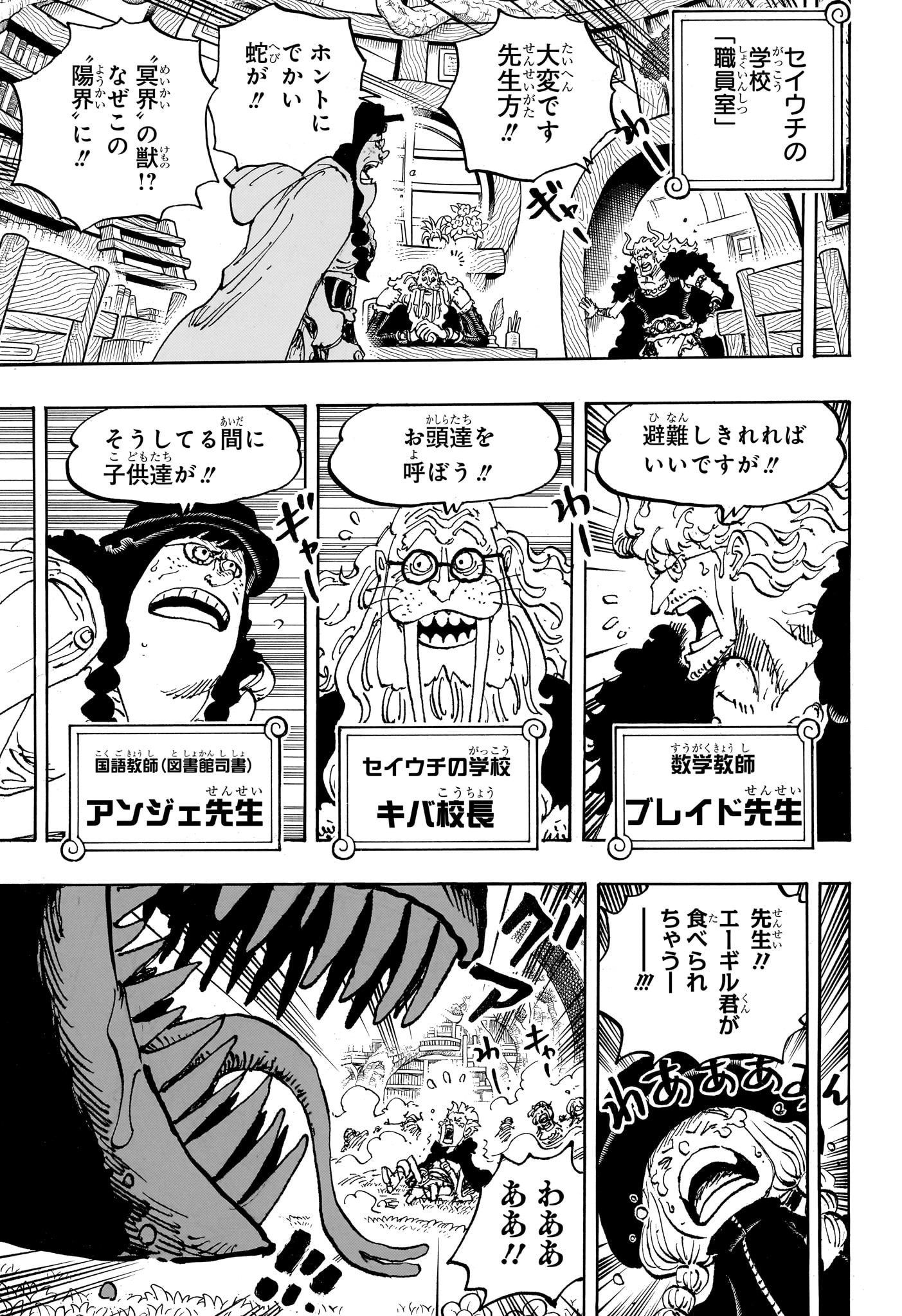 ワンピース Chap 1142 - Next Chap 1143