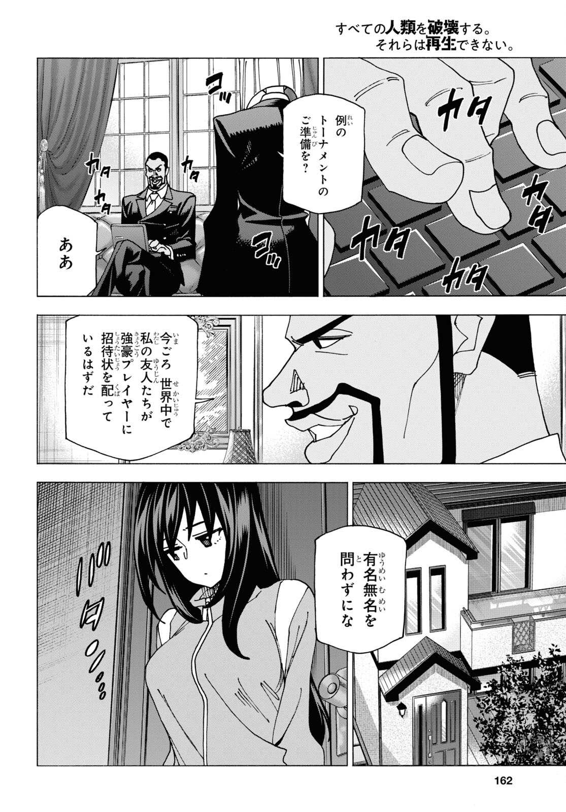 すべての人類を破壊する。それらは再生できない。 Chap 59 - Next Chap 60