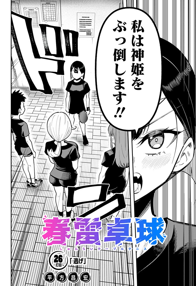 Shunrai Table Tennis Chap 26 - Next Chap 27