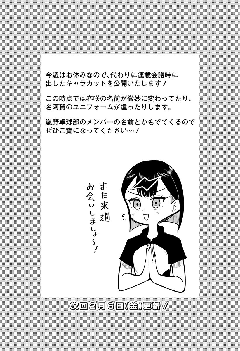 Shunrai Table Tennis Chap 5.9 - Next Chap 6.9