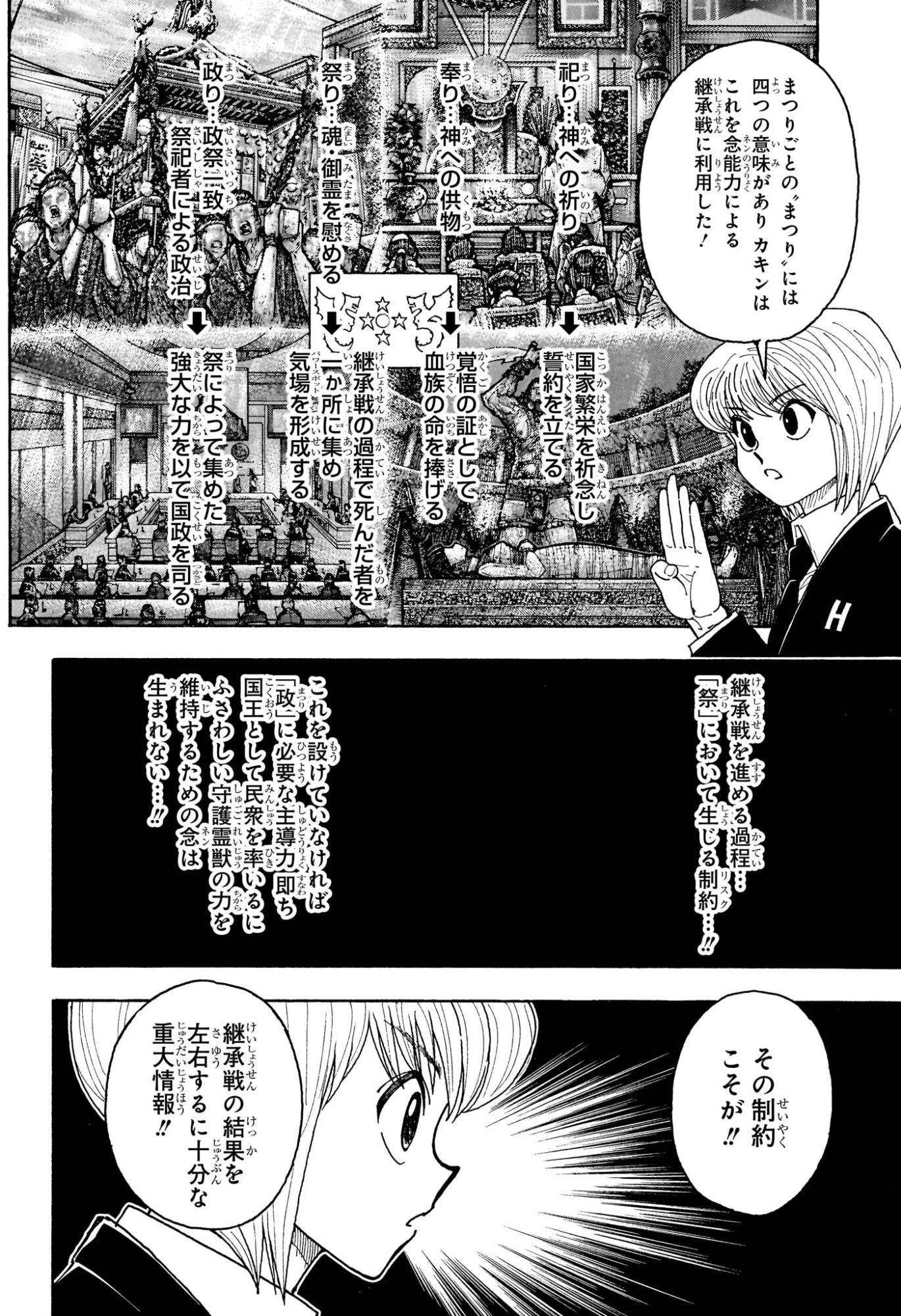 Hunter x Hunter Chap 411 - Next Chap 412