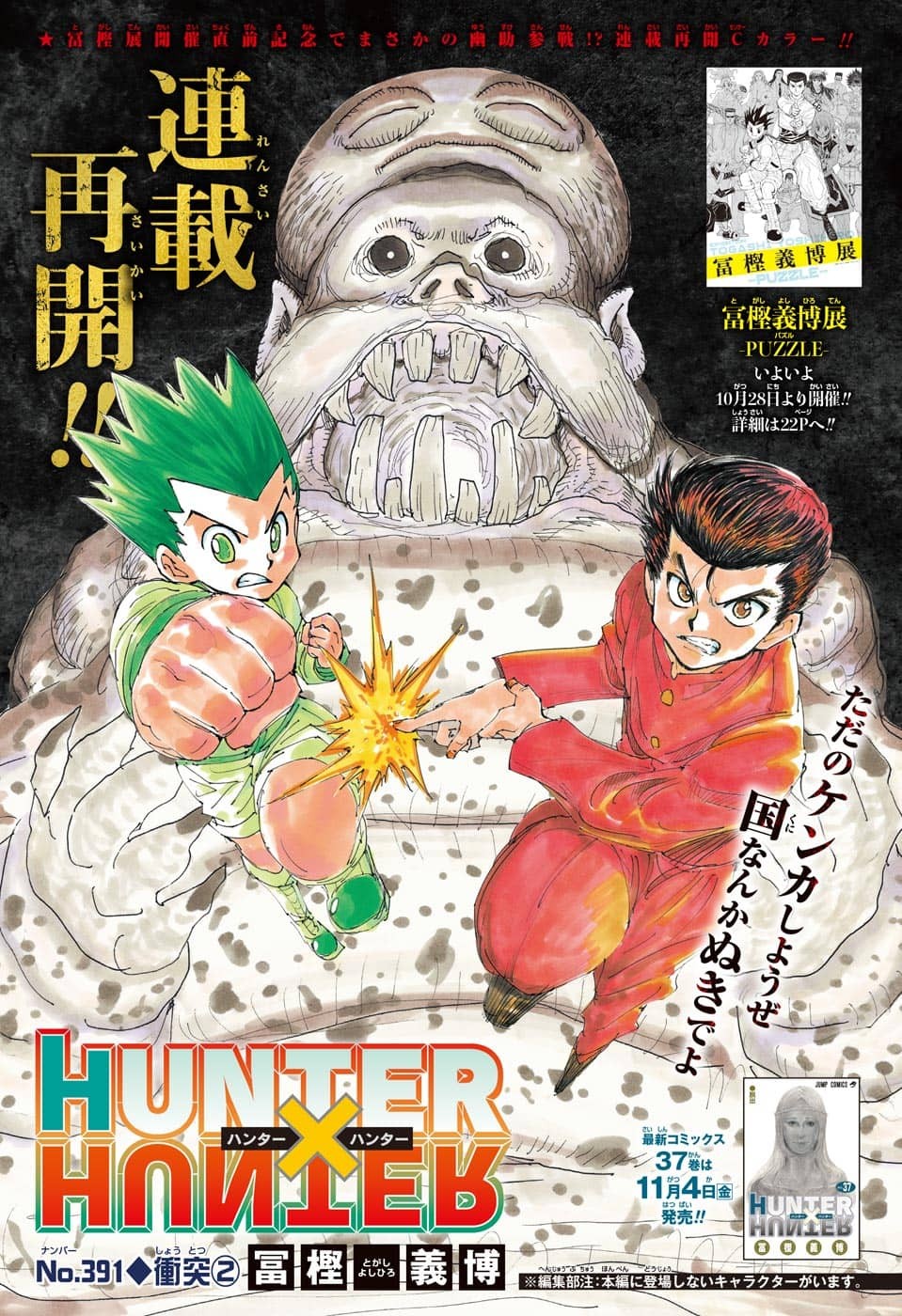 Hunter x Hunter Chap 391 - Next Chap 392
