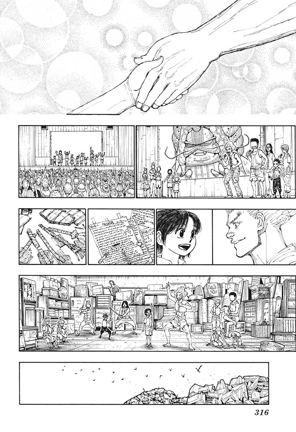 Hunter x Hunter Chap 396 - Next Chap 397