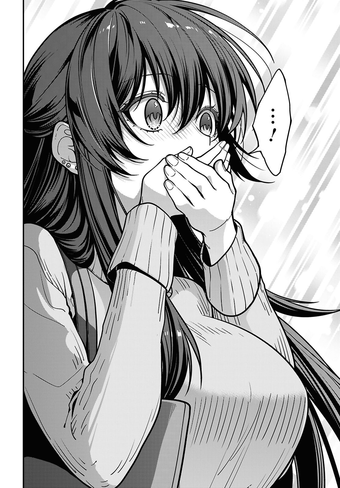 Tonari no Seki no Yankee Shimizu-san ga Kami o Kuroku Sometekita Chap 22 - Next Chap 23