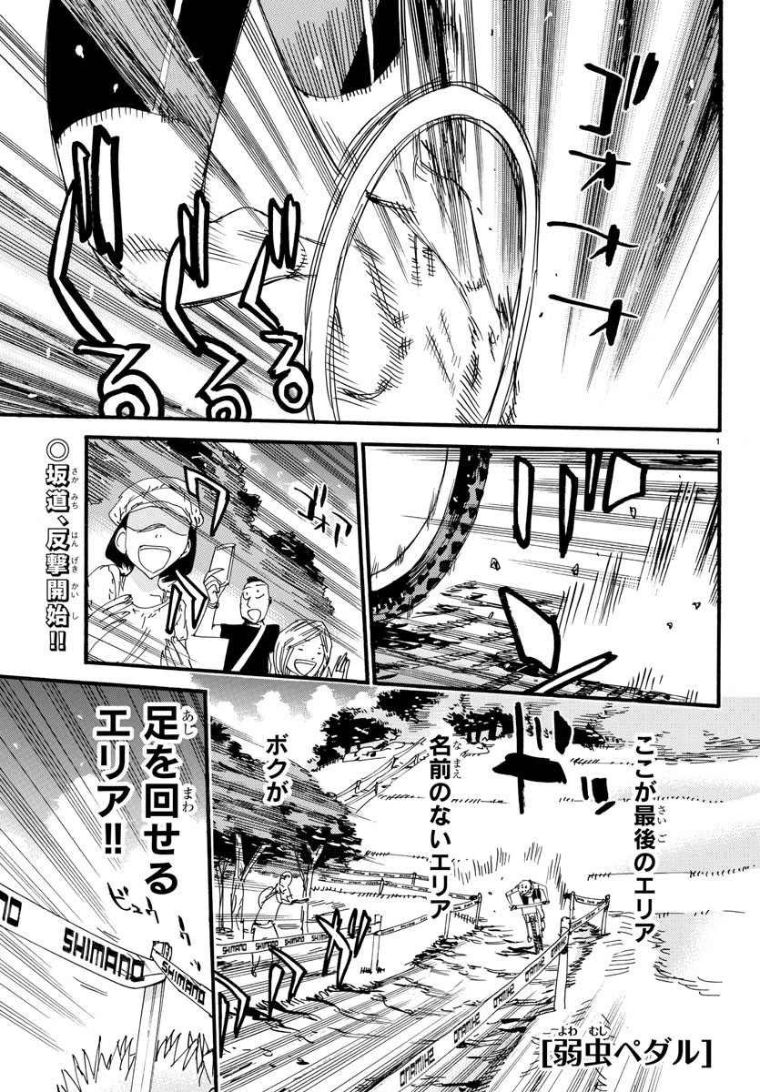 弱虫ペダル Chap 597 - Next Chap 598