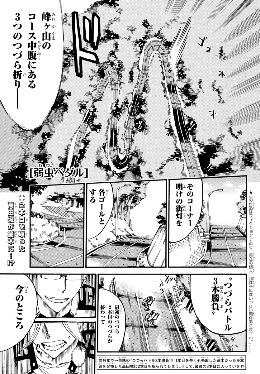 弱虫ペダル Chap 621 - Next Chap 622
