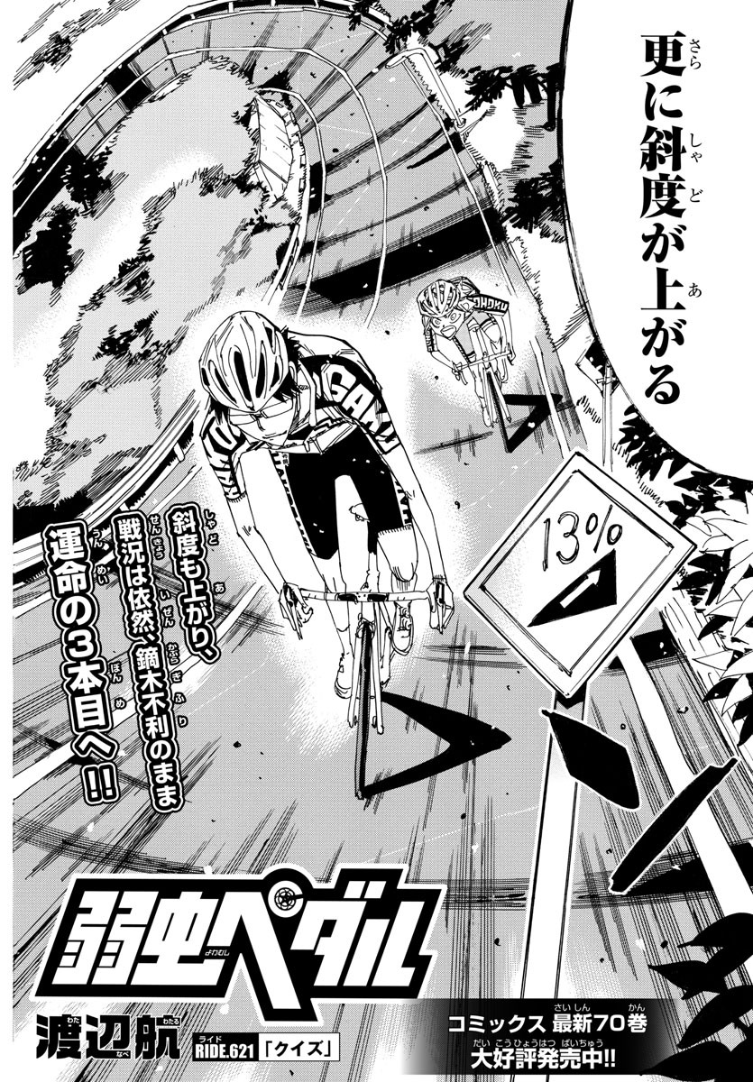 弱虫ペダル Chap 621 - Next Chap 622