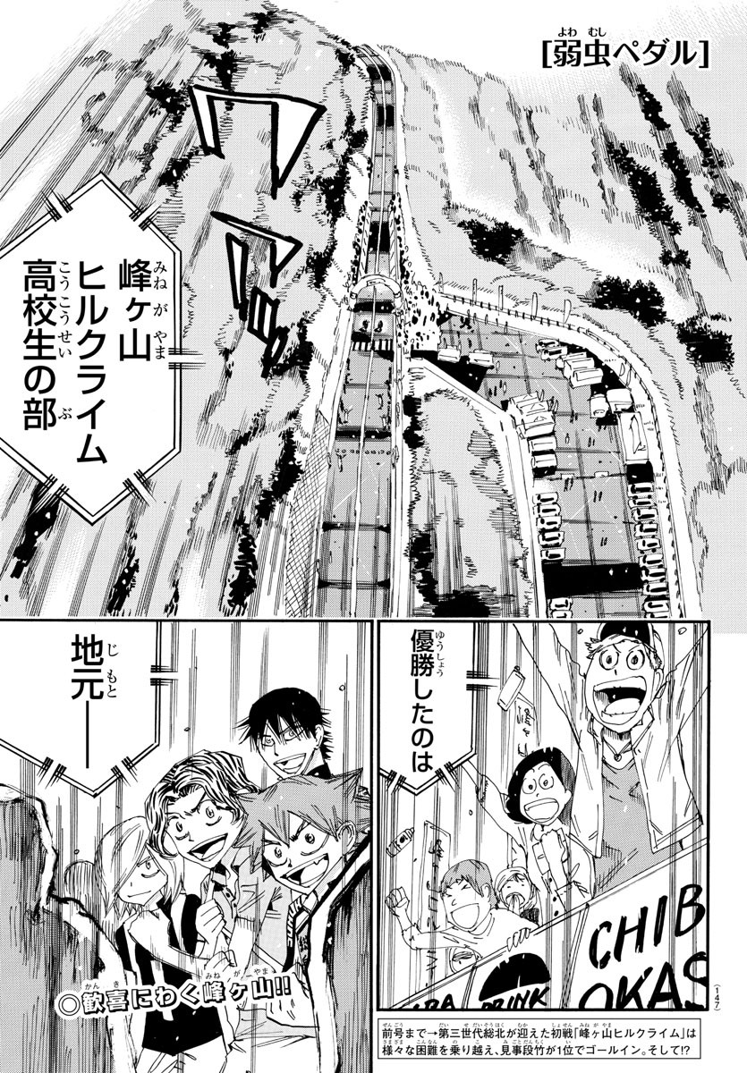 弱虫ペダル Chap 633 - Next Chap 634
