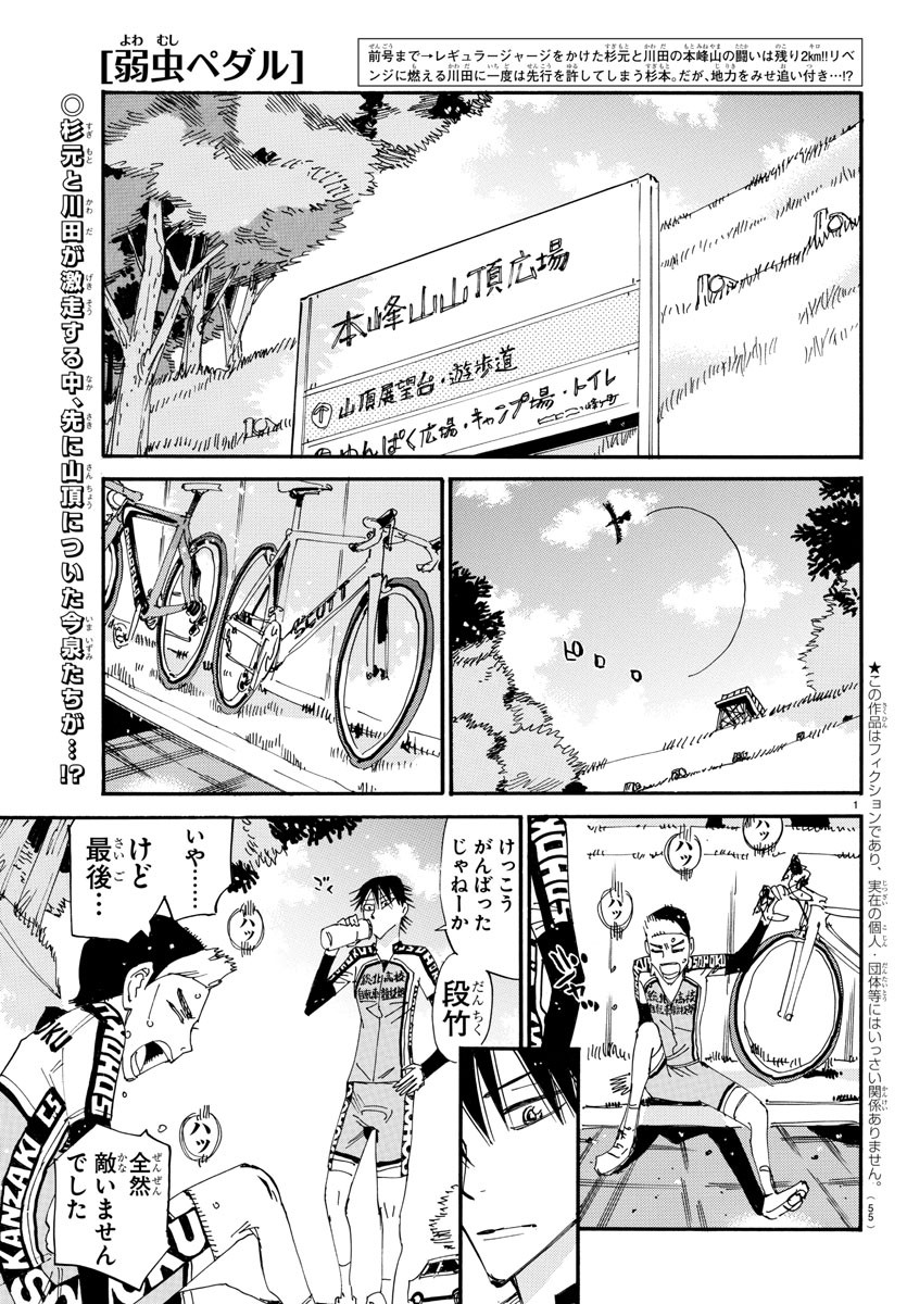 弱虫ペダル Chap 641 - Next Chap 642