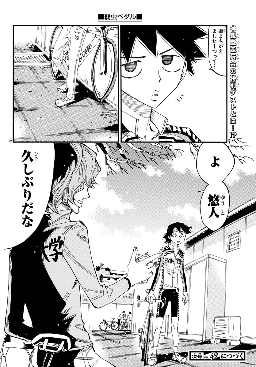 弱虫ペダル Chap 660 - Next Chap 661