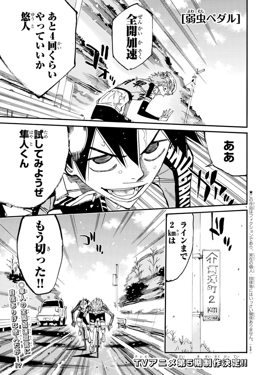 弱虫ペダル Chap 668 - Next Chap 669