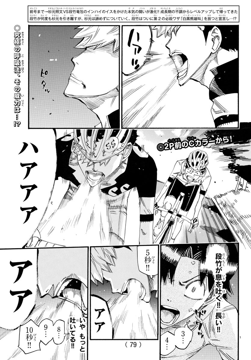 弱虫ペダル Chap 741 - Next Chap 742