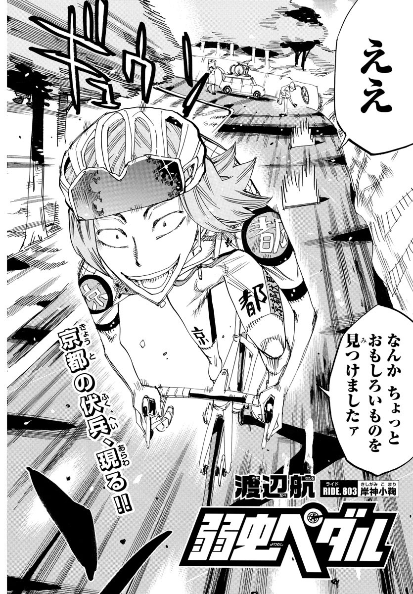 弱虫ペダル Chap 803 - Next Chap 804