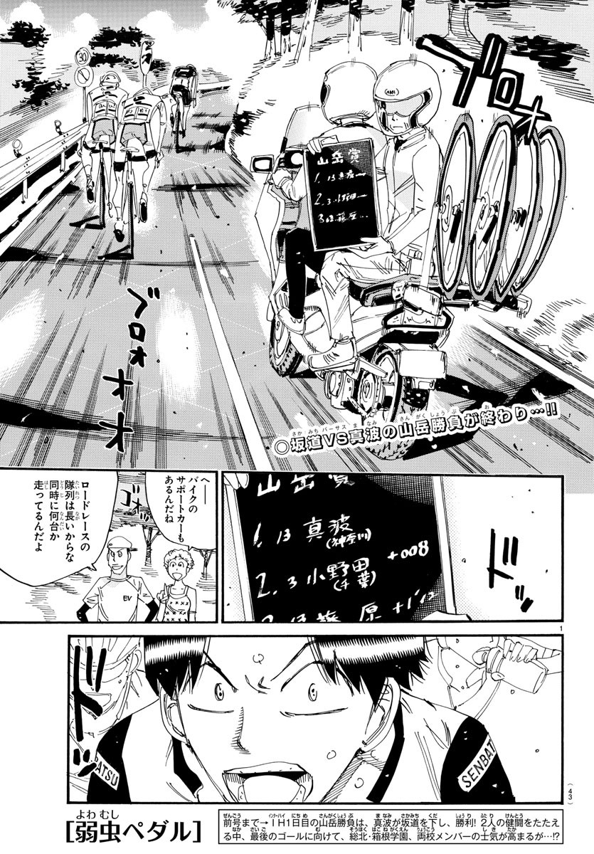 弱虫ペダル Chap 801 - Next Chap 802