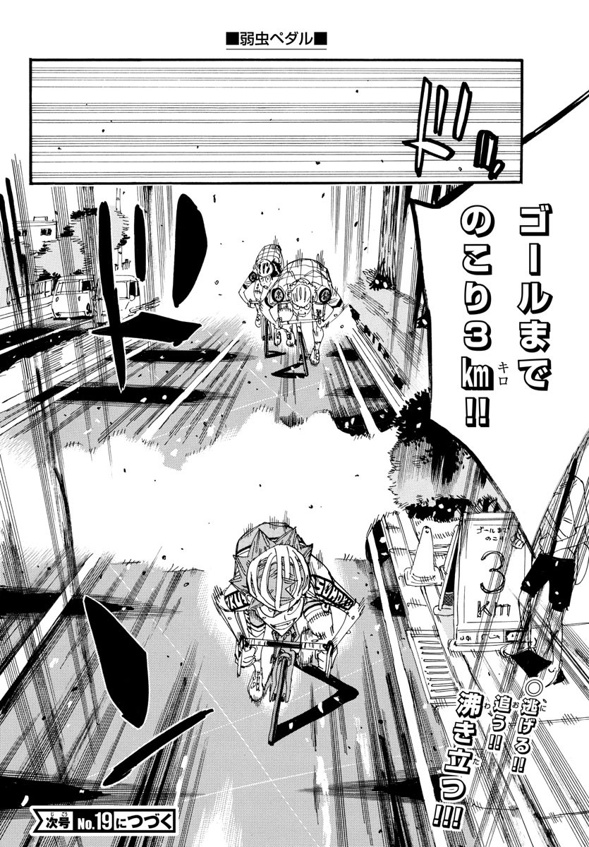 弱虫ペダル Chap 814 - Next Chap 815