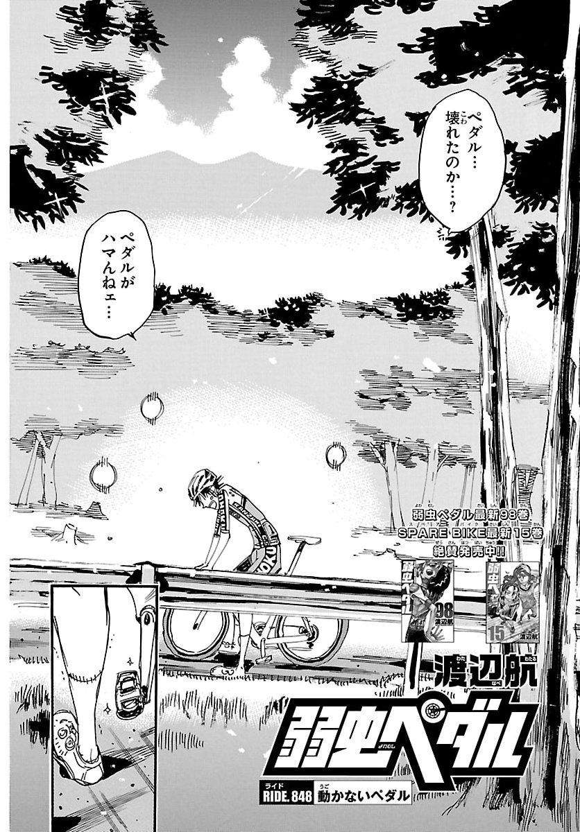 弱虫ペダル Chap 848 - Next Chap 849